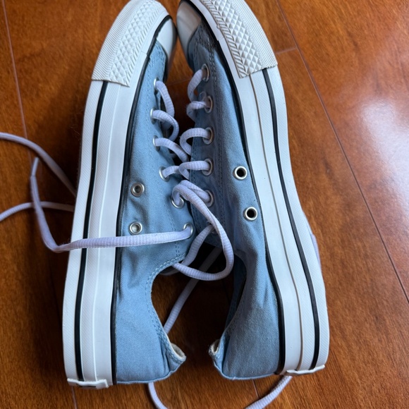 Women’s 8.5 Lace Up Converse Chuck Taylor’s All Star Shoreline Sneakers Blue Low - Picture 7 of 8